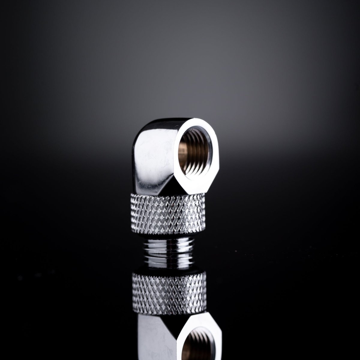 OCGear 90 degree Rotary Extender - Chrome Ordinary Cooling Gear Australia