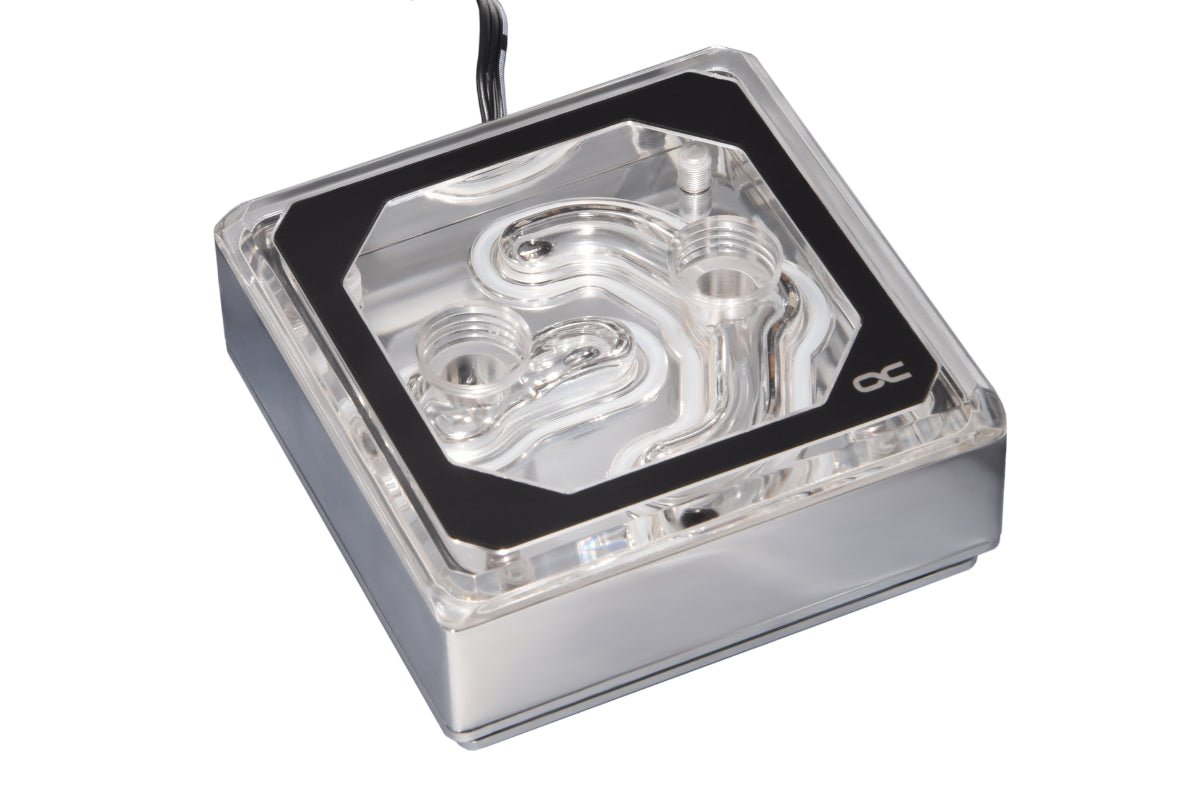 Alphacool Eisblock XPX Aurora Edge - Acryl Chrome Digital RGB CPU Water Block Ordinary Cooling Gear