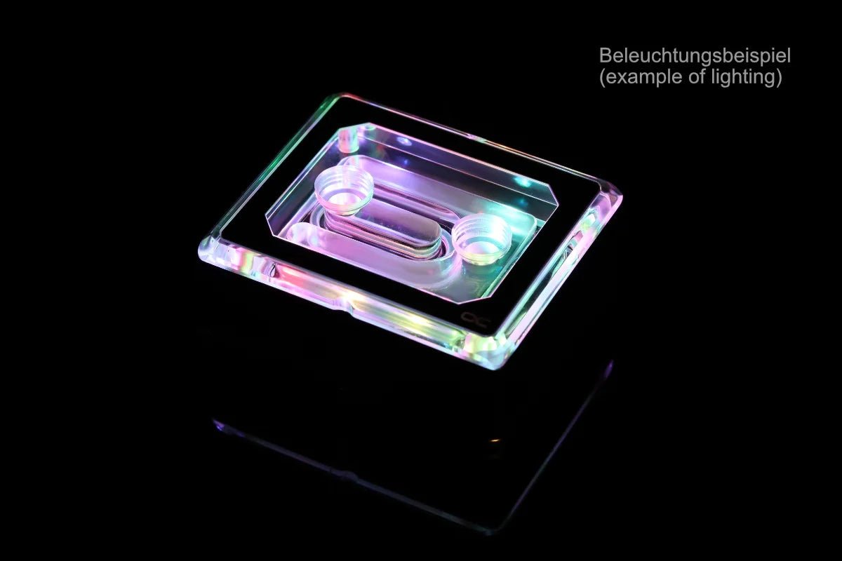 Alphacool Eisblock XPX Pro Aurora - Acryl Black Digital RGB CPU Waterblock - Ordinary Cooling Gear Australia