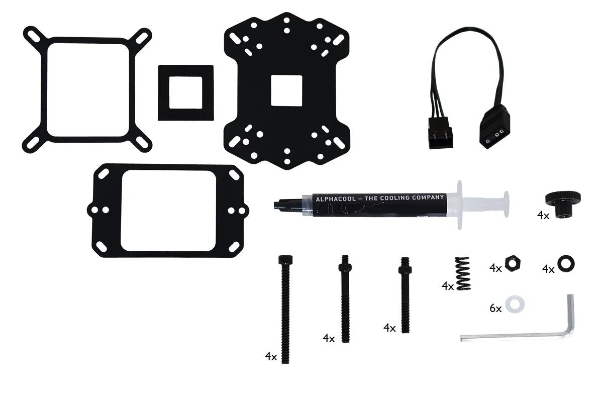Alphacool Eisblock Aurora XP³ Light - Acryl CPU Waterblock Ordinary Cooling Gear