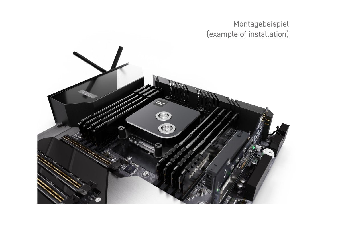 Alphacool Core 1 Black CPU Waterblock (Refurbished) Ordinary Cooling Gear