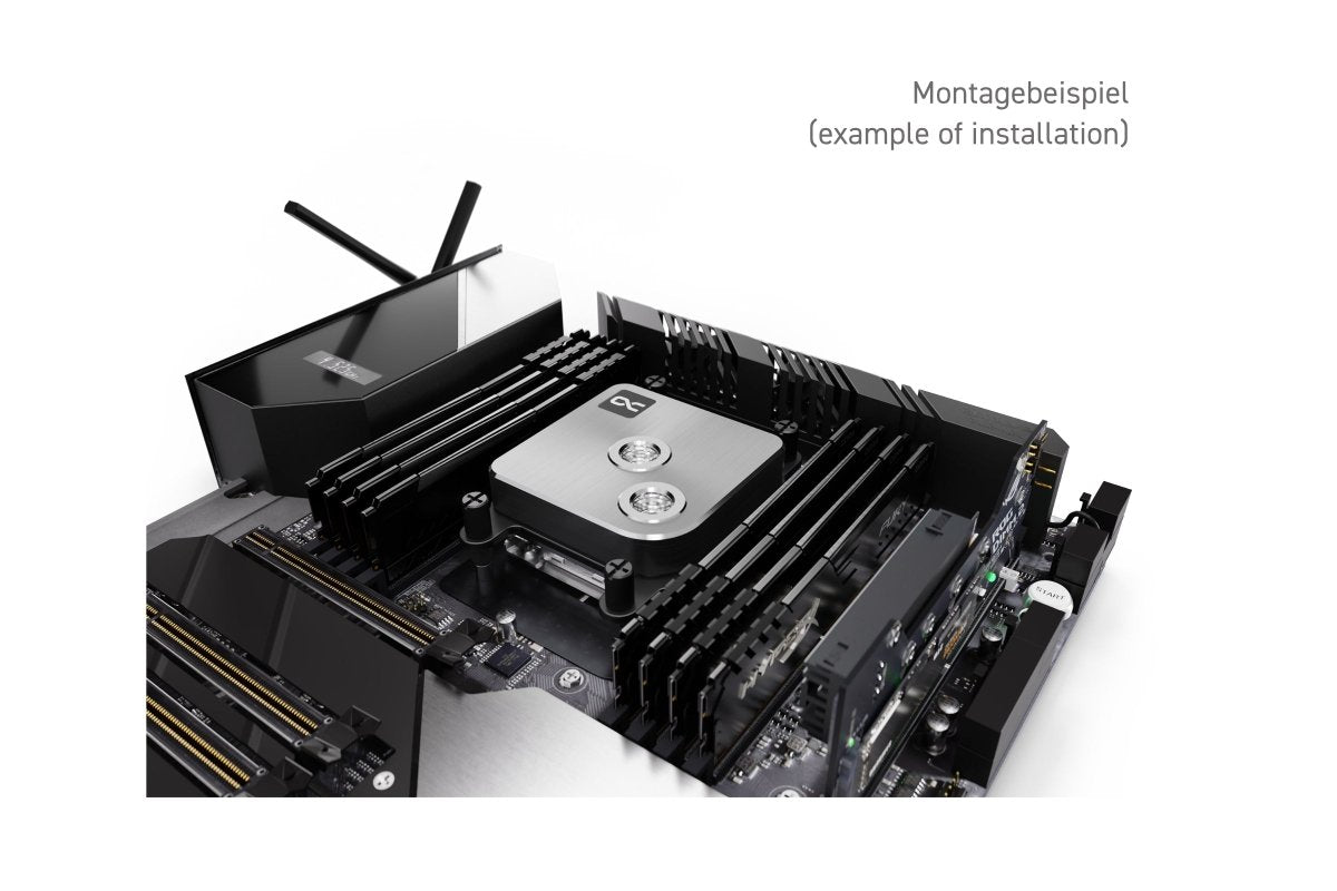 Alphacool Core 1 Silver CPU Waterblock Ordinary Cooling Gear