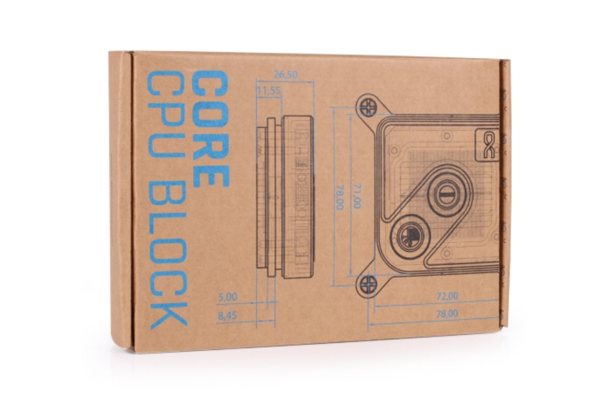 Alphacool Core 1 Silver CPU Waterblock Ordinary Cooling Gear