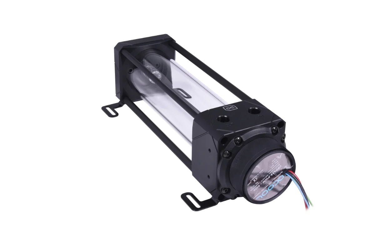 Alphacool Eisbecher Aurora D5 Acetal/Glass - 250mm incl. D5 VPP Apex PWM Pump and reservoir combo - Ordinary Cooling Gear