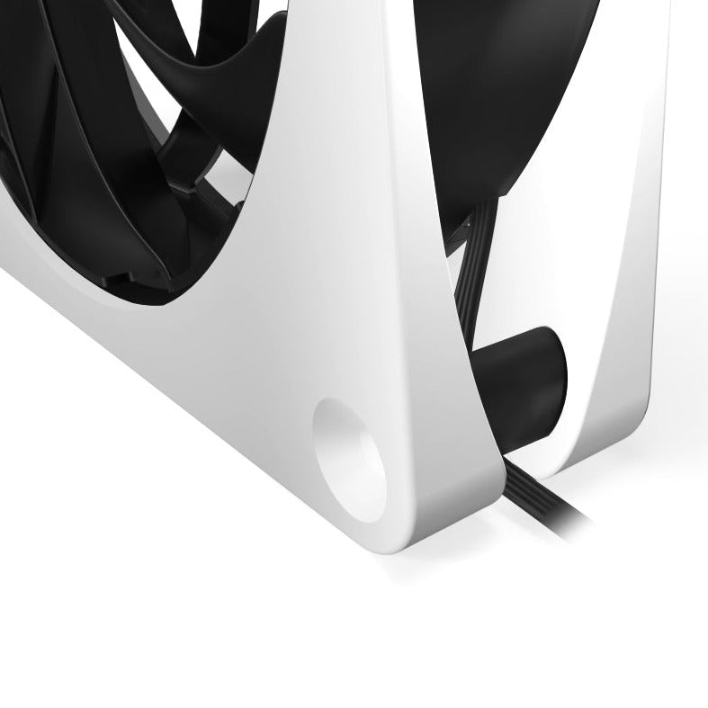 Alphacool Apex Stealth 120mm Power Metal Fan - White Ordinary Cooling Gear