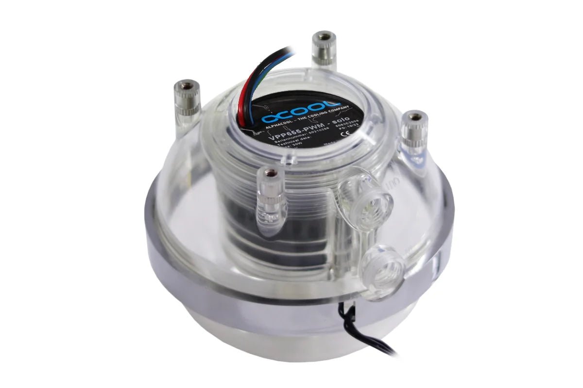 Alphacool Eisball RGB - Acryl w/ D5 VPP655 PWM - Reservoir & Pump Combo Ordinary Cooling Gear Australia