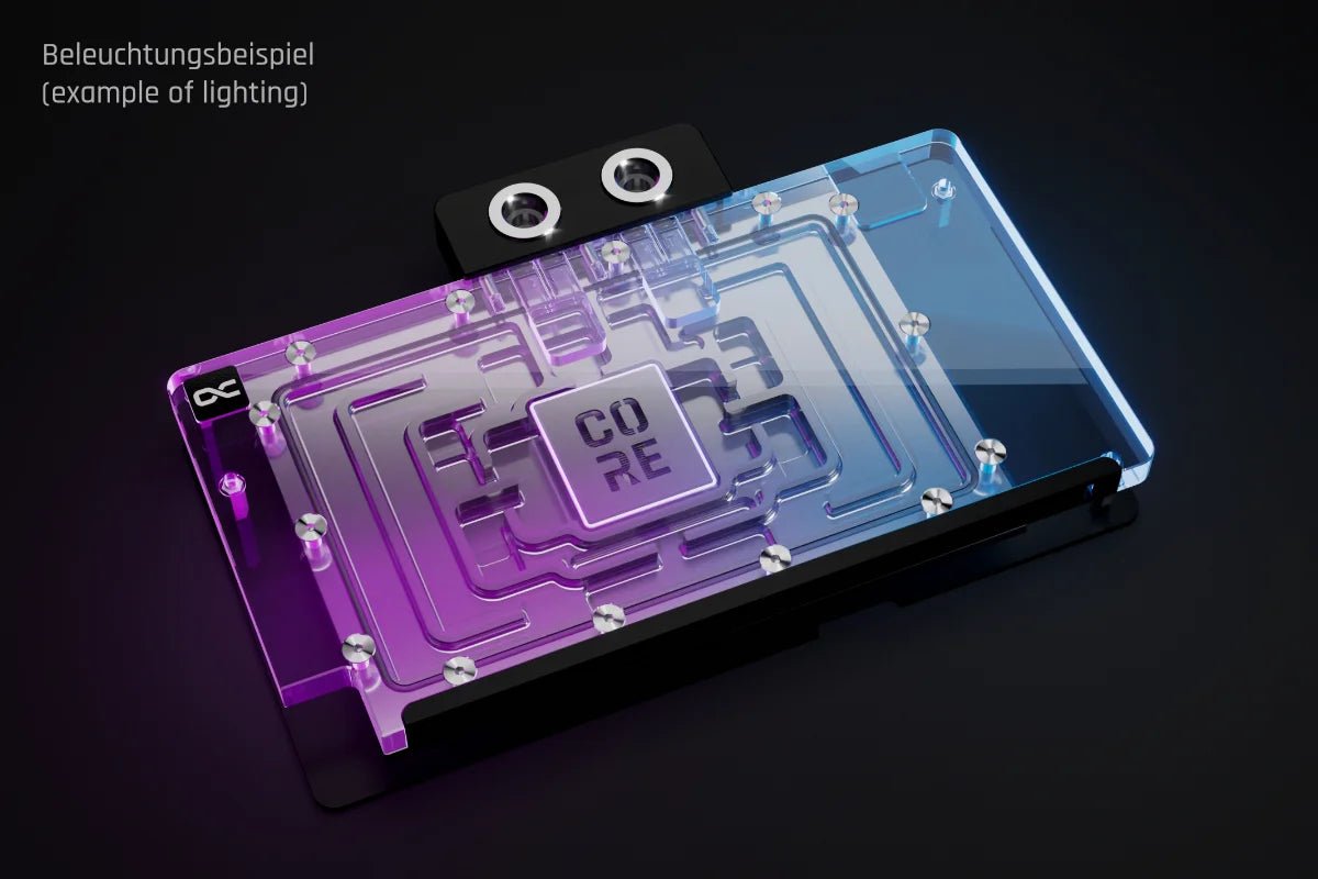 Alphacool Core Geforce RTX 5090 TUF Gaming with Backplate Waterblock - Ordinary Cooling Gear Australia