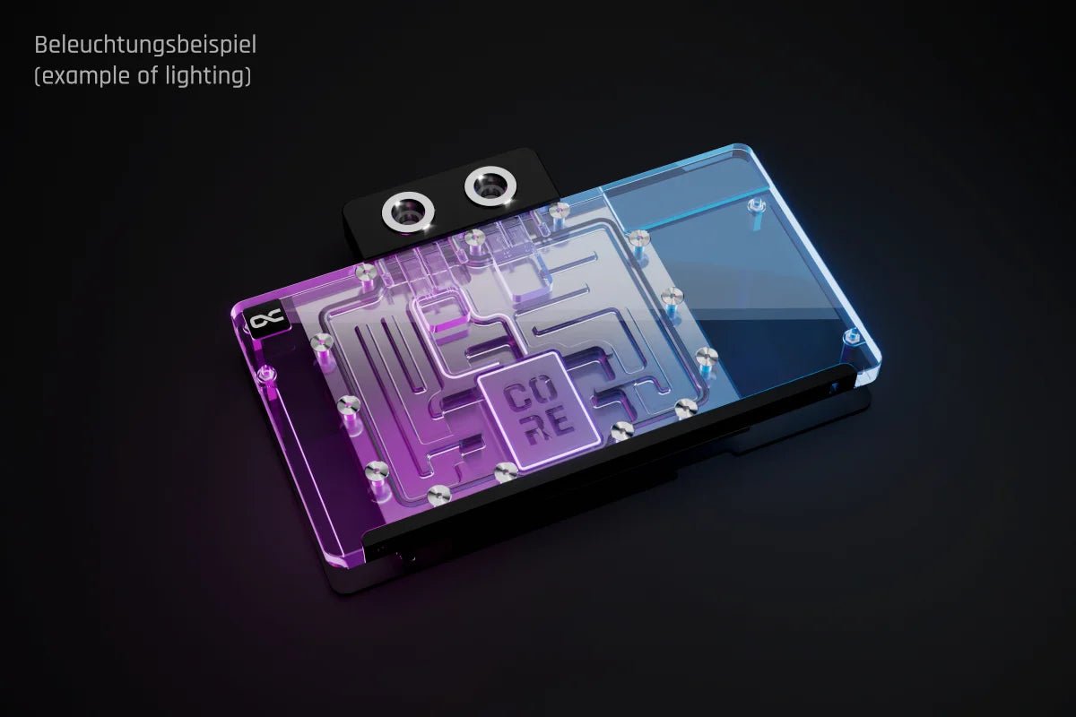 Alphacool Core RX 9070 XT Red Devil with backplate Water cooled - Ordinary Cooling Gear