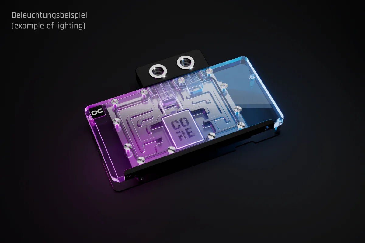 Alphacool Core RX 9070 XT Hellhound with Backplate Water cooled - Ordinary Cooling Gear