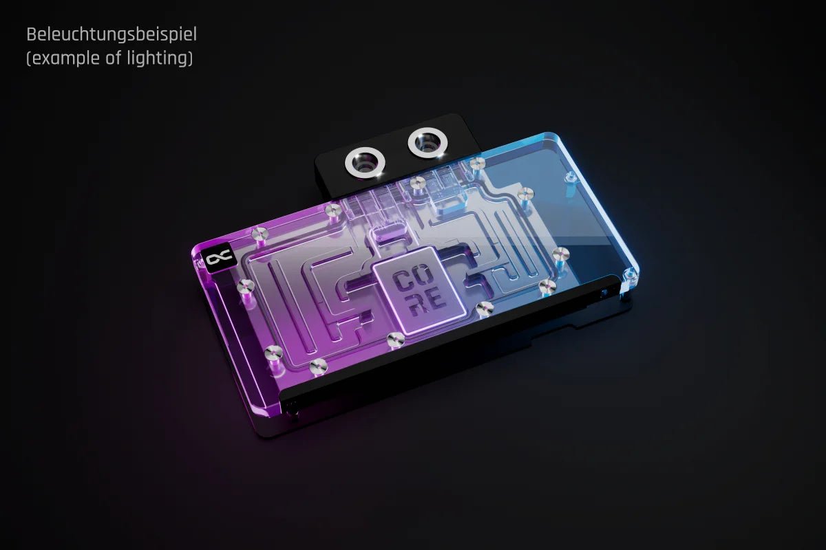 Alphacool Core RX 9070 XT Swift + Quicksilver with Backplate Water cooled - Ordinary Cooling Gear