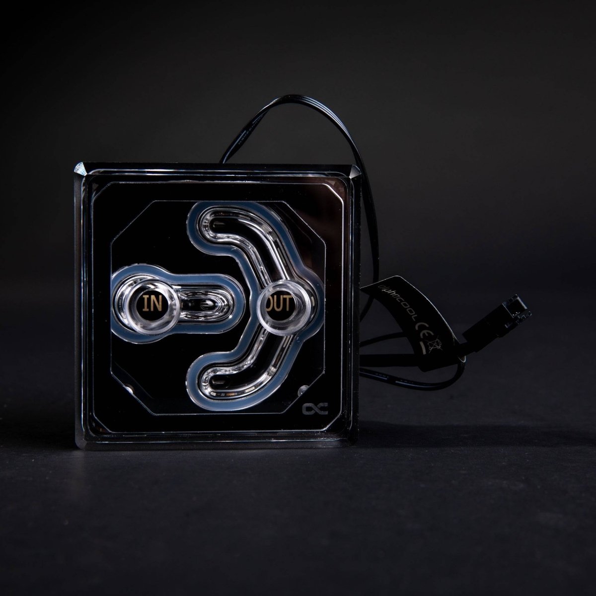 Alphacool Eisblock XPX Aurora - Acryl Black Digital RGB CPU Water Block Ordinary Cooling Gear