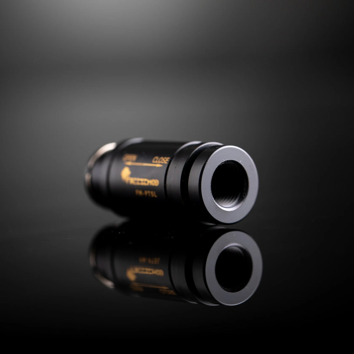 Freezemod Push-Pull Drain Valve - Black - G1/4