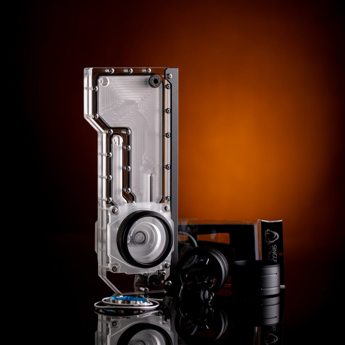 Singularity Computers Resonance 2.0 ARGB D5 Reservoir Dual Pump mount Ordinary Cooling Gear