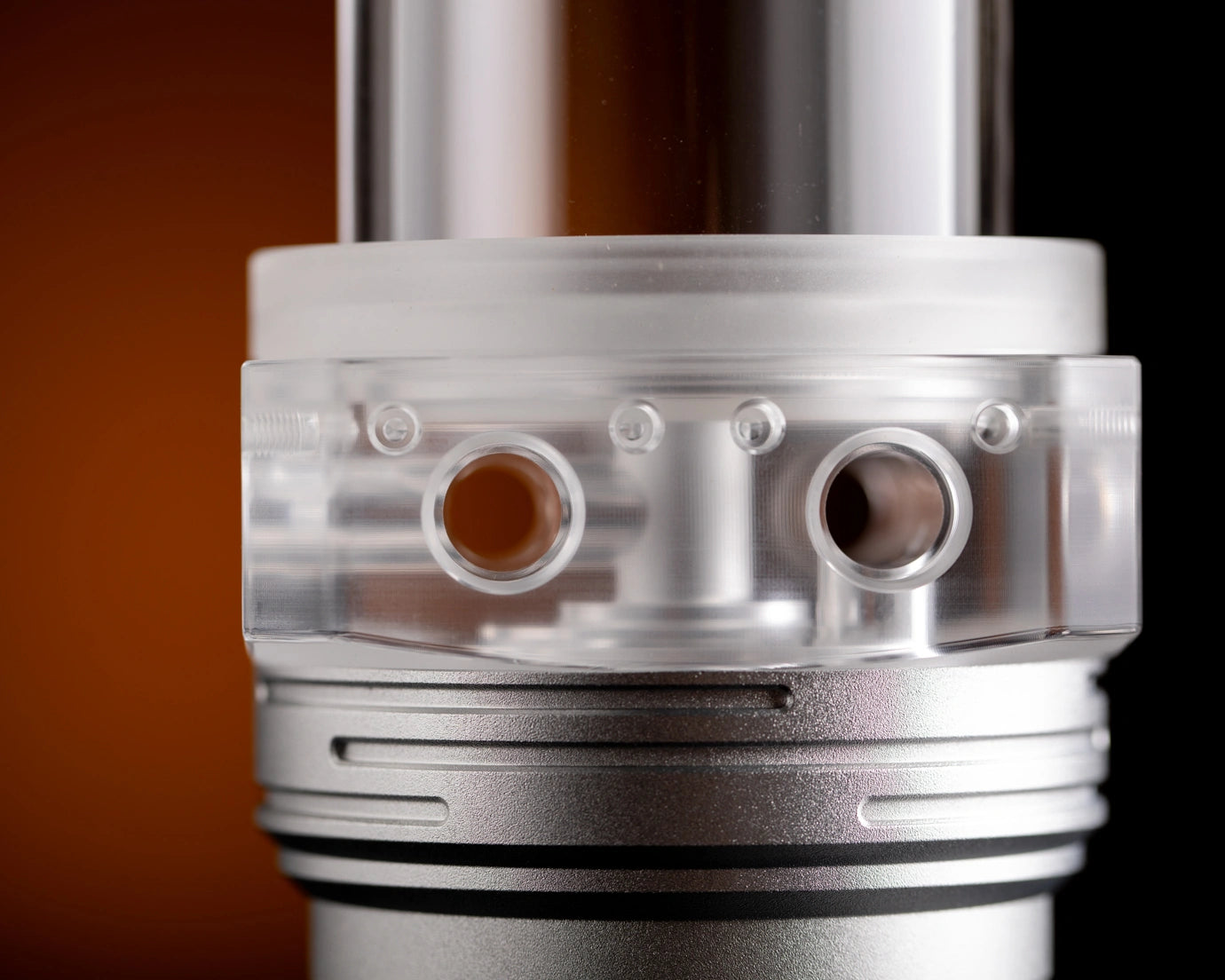 Singularity Computers Protium 3.0 ARGB 150 D5 Reservoir - Acrylic Silver - Ordinary Cooling Gear