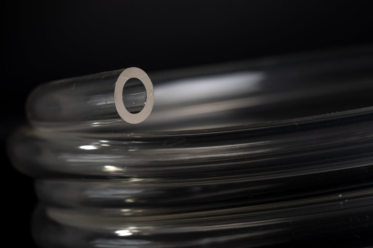 OCGear Premium PVC 10mm ID, 16mm OD 1M Tubing - Clear Ordinary Cooling Gear