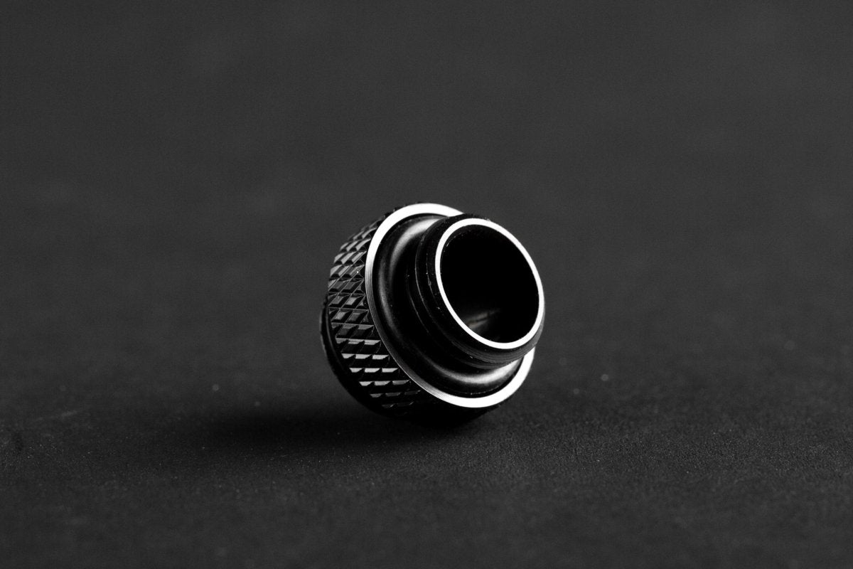 OCGear mini G1/4 Male to Male Adapter - Black Ordinary Cooling Gear
