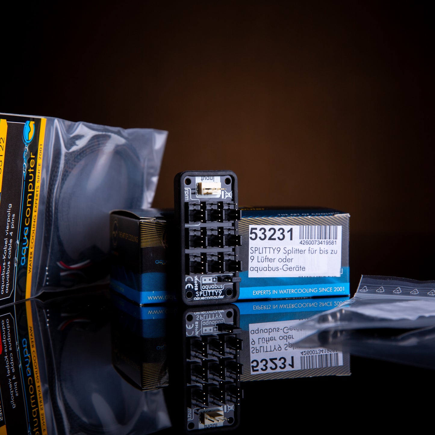 Aquacomputer SPLITTY9 - 9 Fan PWM Splitter Ordinary Cooling Gear