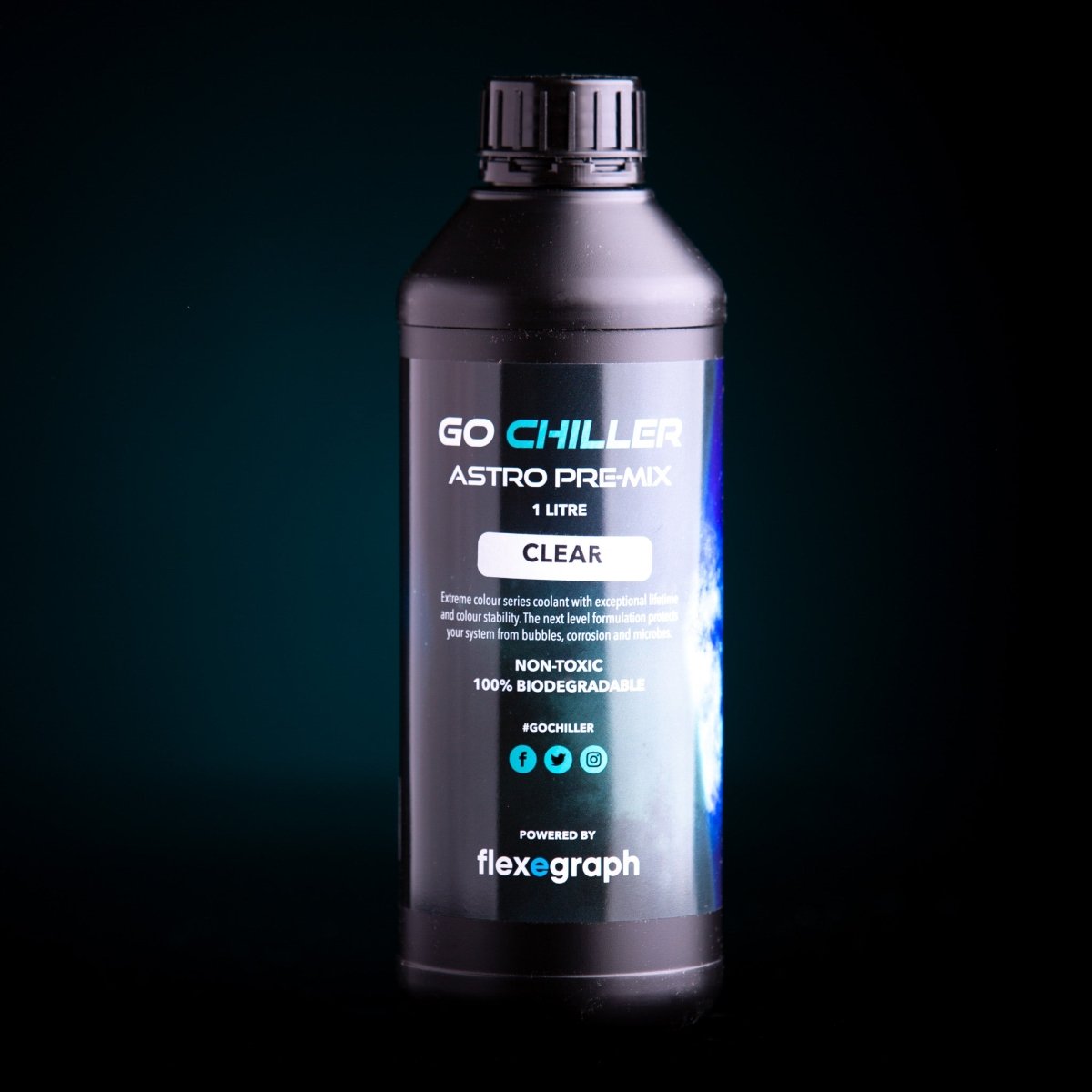 Go Chiller Astro Pre-Mix D-Series- 1 Litre - Clear Coolant - Ordinary Cooling Gear