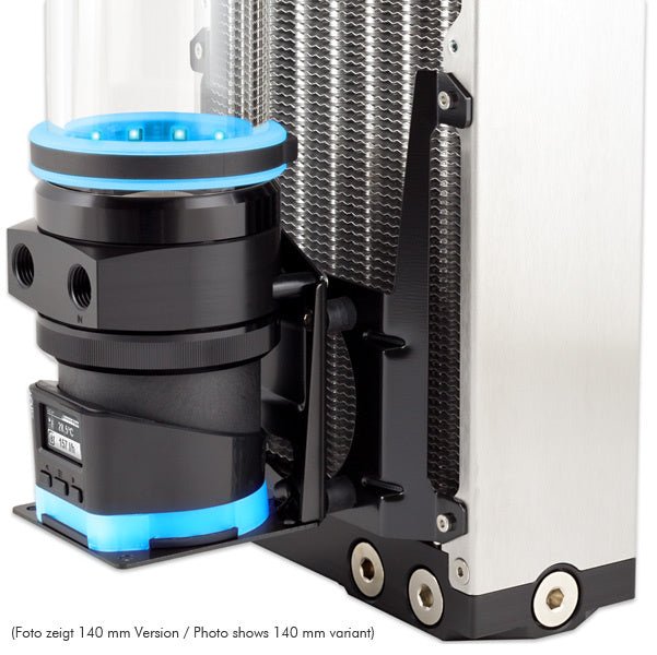 Aquacomputer Mounting bracket 120 mm fan mount for ULTITUBE D5 reservoir Ordinary Cooling Gear Australia