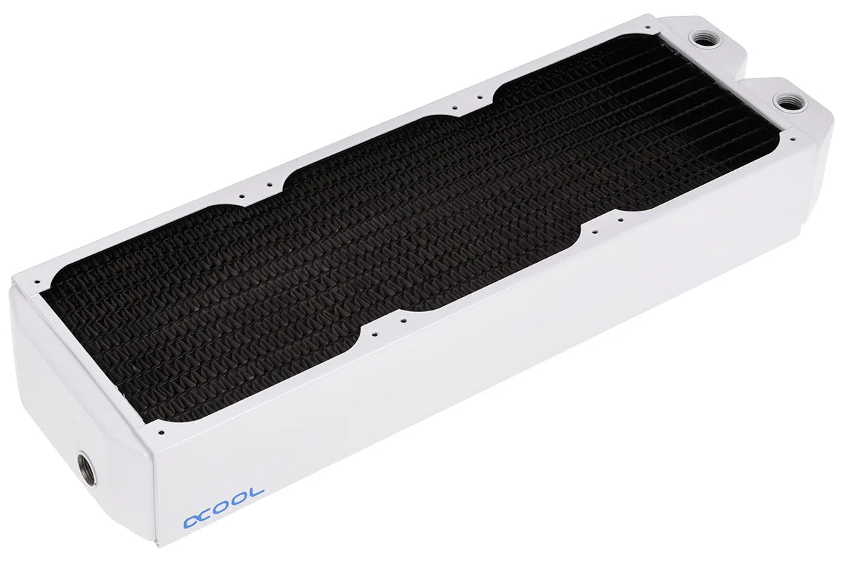 Alphacool NexXxoS UT60 Full Copper 360mm x 60mm Radiator - White Ordinary Cooling Gear
