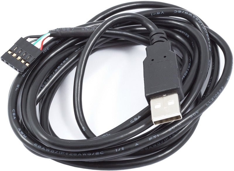 Aquacomputer USB cable A-plug to 5 pin female connector, length 200 cm - Ordinary Cooling Gear