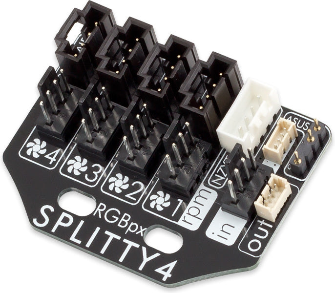 Aquacomputer RGBpx Splitty4 - RGB Splitter Ordinary Cooling Gear