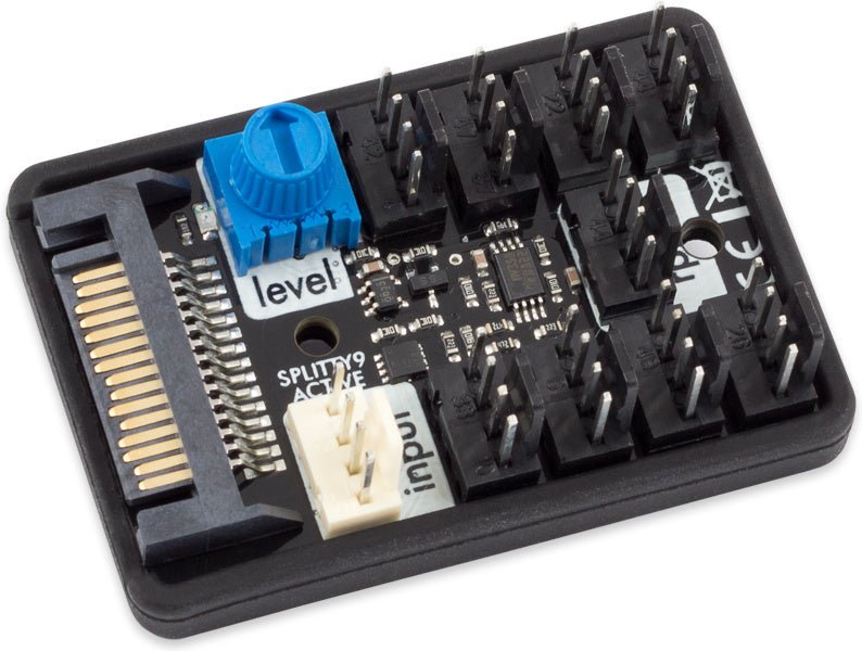 Aquacomputer SPLITTY9 Active - Powered 9 Fan PWM Splitter Ordinary Cooling Gear