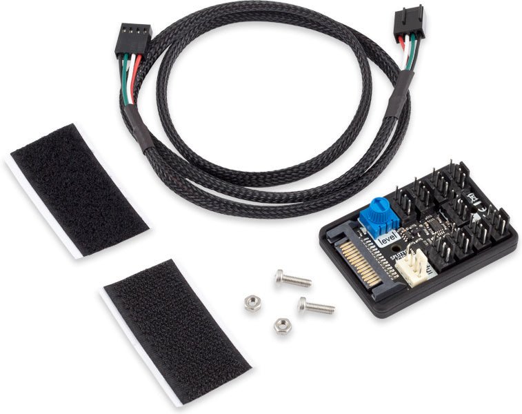 Aquacomputer SPLITTY9 Active - Powered 9 Fan PWM Splitter Ordinary Cooling Gear