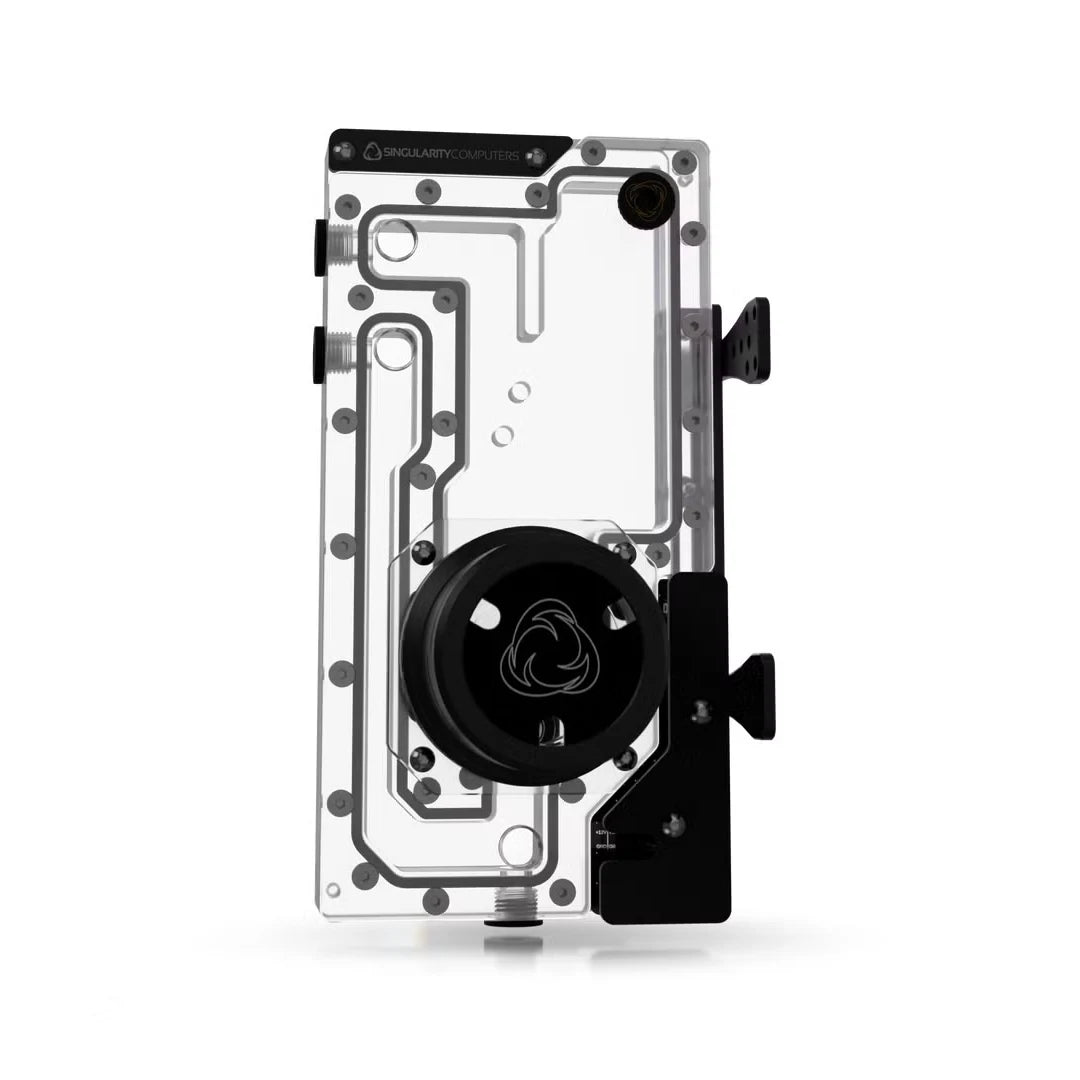 Singularity Computers Axiom ARGB D5 Reservoir Combo Distribution Plate - Ordinary Cooling Gear