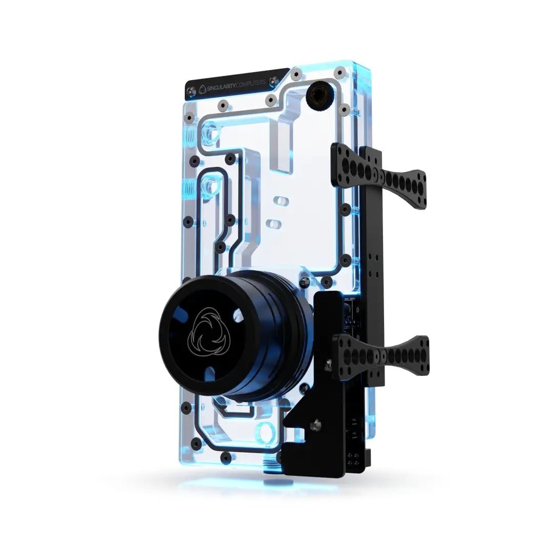 Singularity Computers Axiom ARGB D5 Reservoir Combo Distribution Plate - Ordinary Cooling Gear