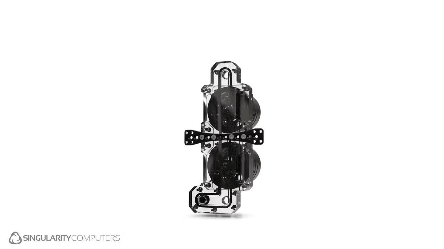 Singularity Computers Dual D5 Radiator Distribution Plate - Ordinary Cooling Gear