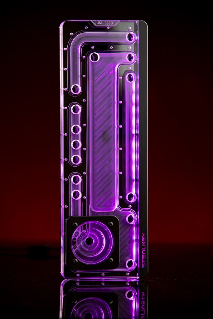 Stealkley SK-UNI 360D Distroplate D-RGB Black Edition