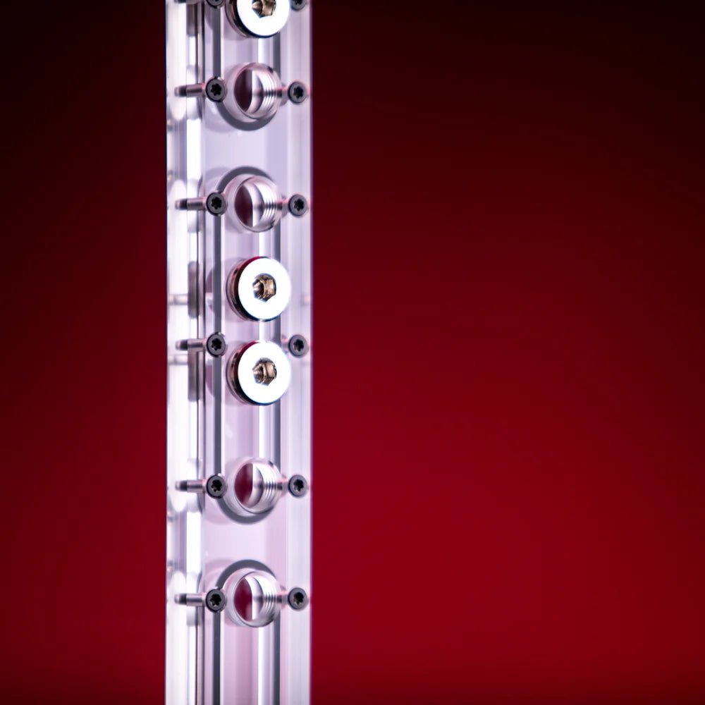 Stealkey CubeTube Distroplate 240mm - Acrylic - Ordinary Cooling Gear Australia