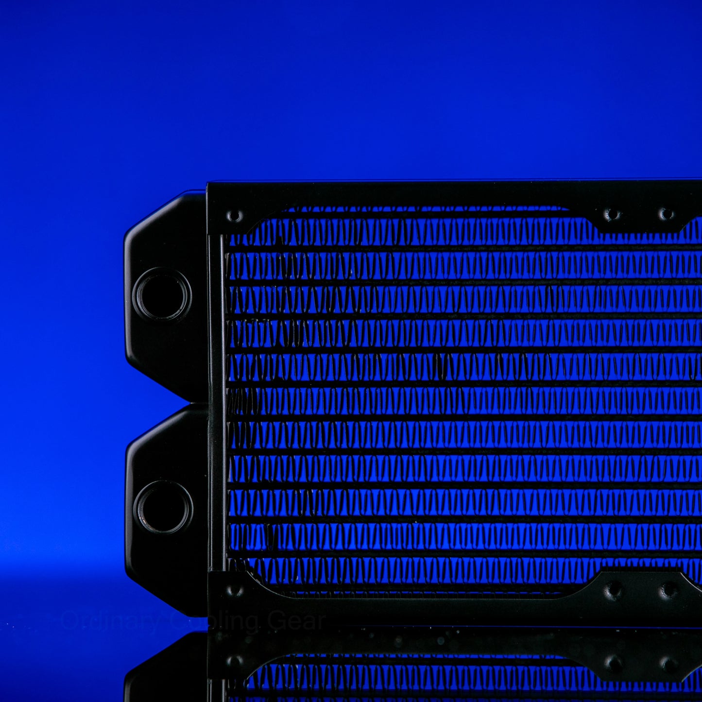 Alphacool NexXxoS ST30 Full Copper 360mm x 30mm Radiator V.1 - Black - Ordinary Cooling Gear Australia
