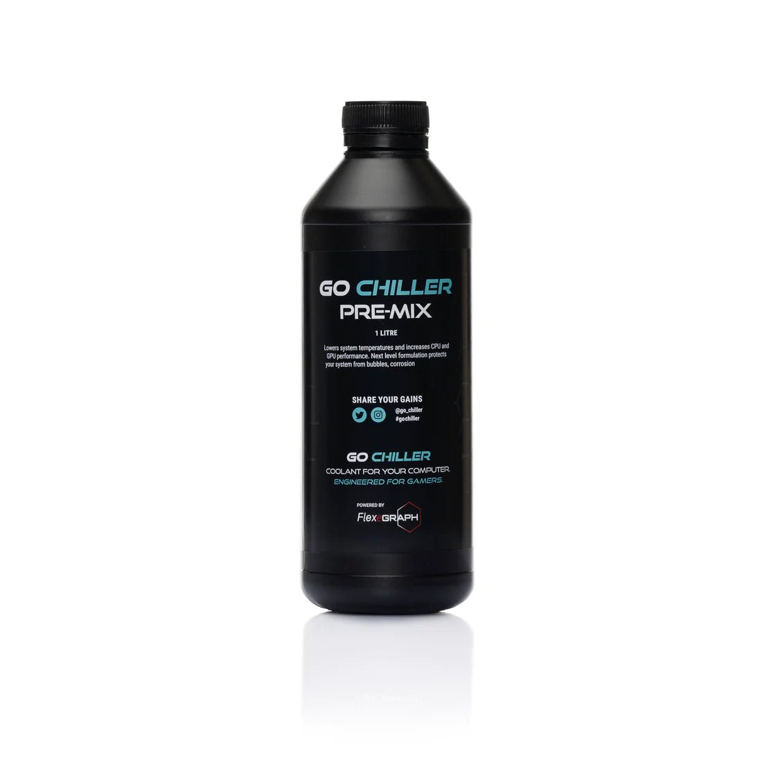 Go Chiller Astro Original Pre-Mix - 1 Litre - Graphene Coolant - Ordinary Cooling Gear Australia