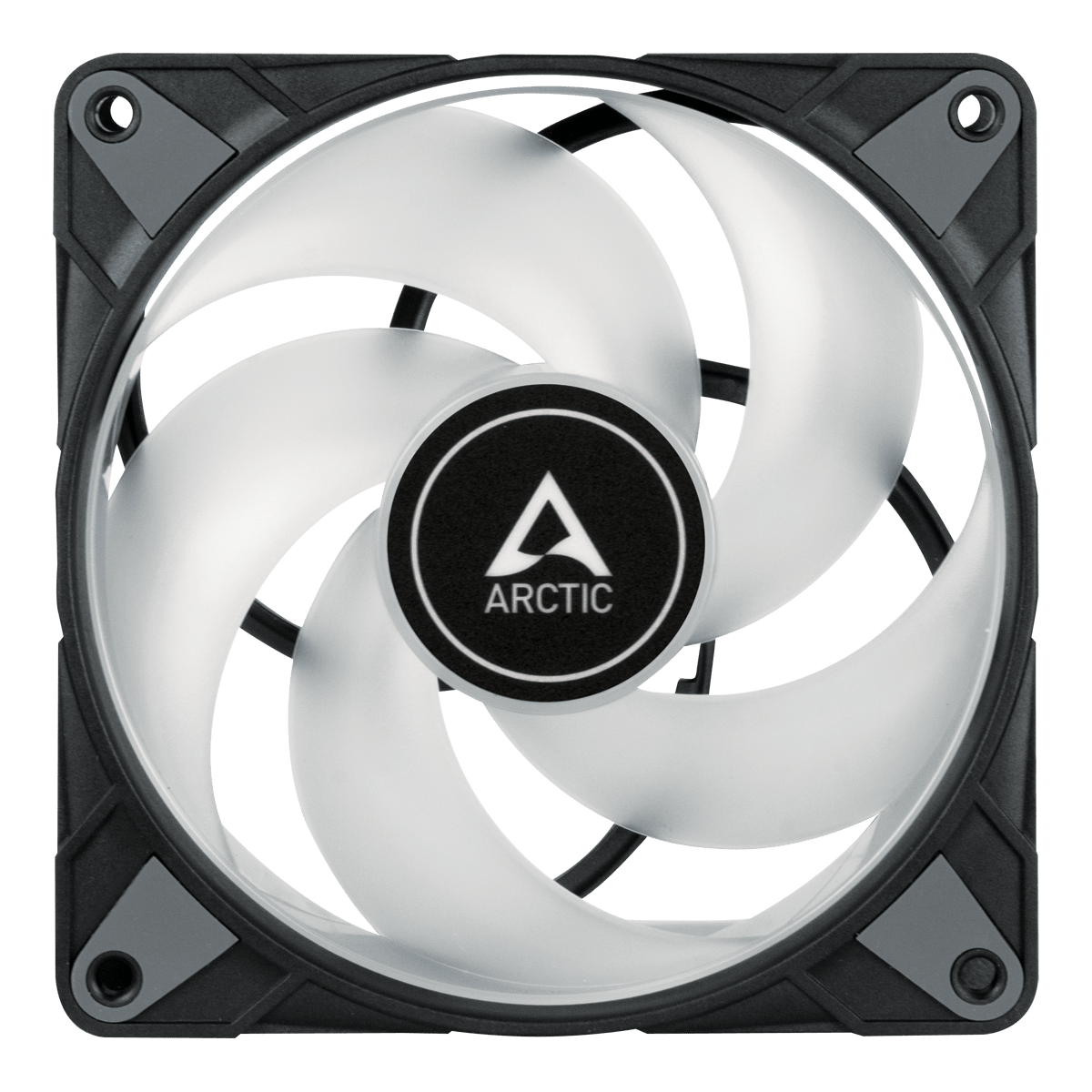 Arctic Cooling P12 PST 120mm ARGB PWM Case Fan - Black
