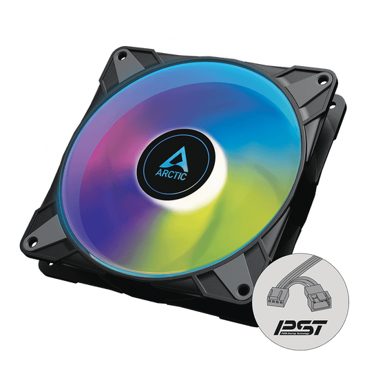 Arctic Cooling P14 PST 140mm ARGB PWM Case Fan - Black - Ordinary Cooling Gear