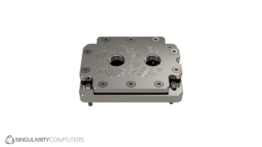 Singularity Computers Plasma 2 CPU Water-block for AMD & Intel - Compact Nickel