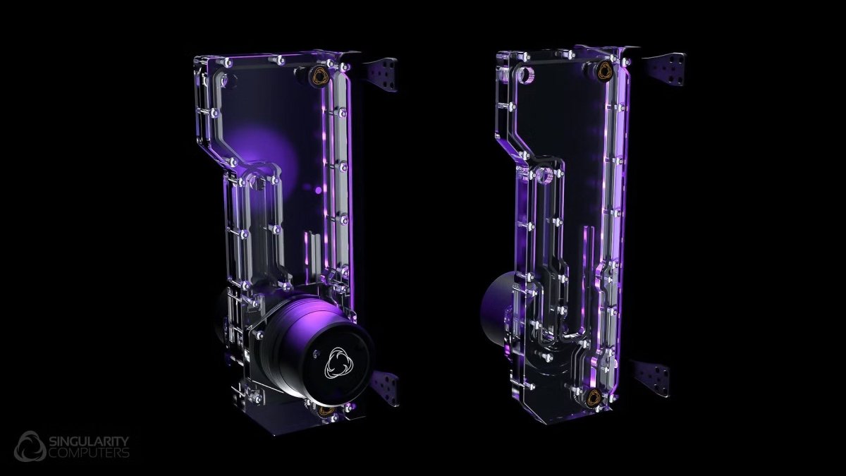 Singularity Computers Resonance 2.0 ARGB D5 Reservoir Dual Pump mount Ordinary Cooling Gear