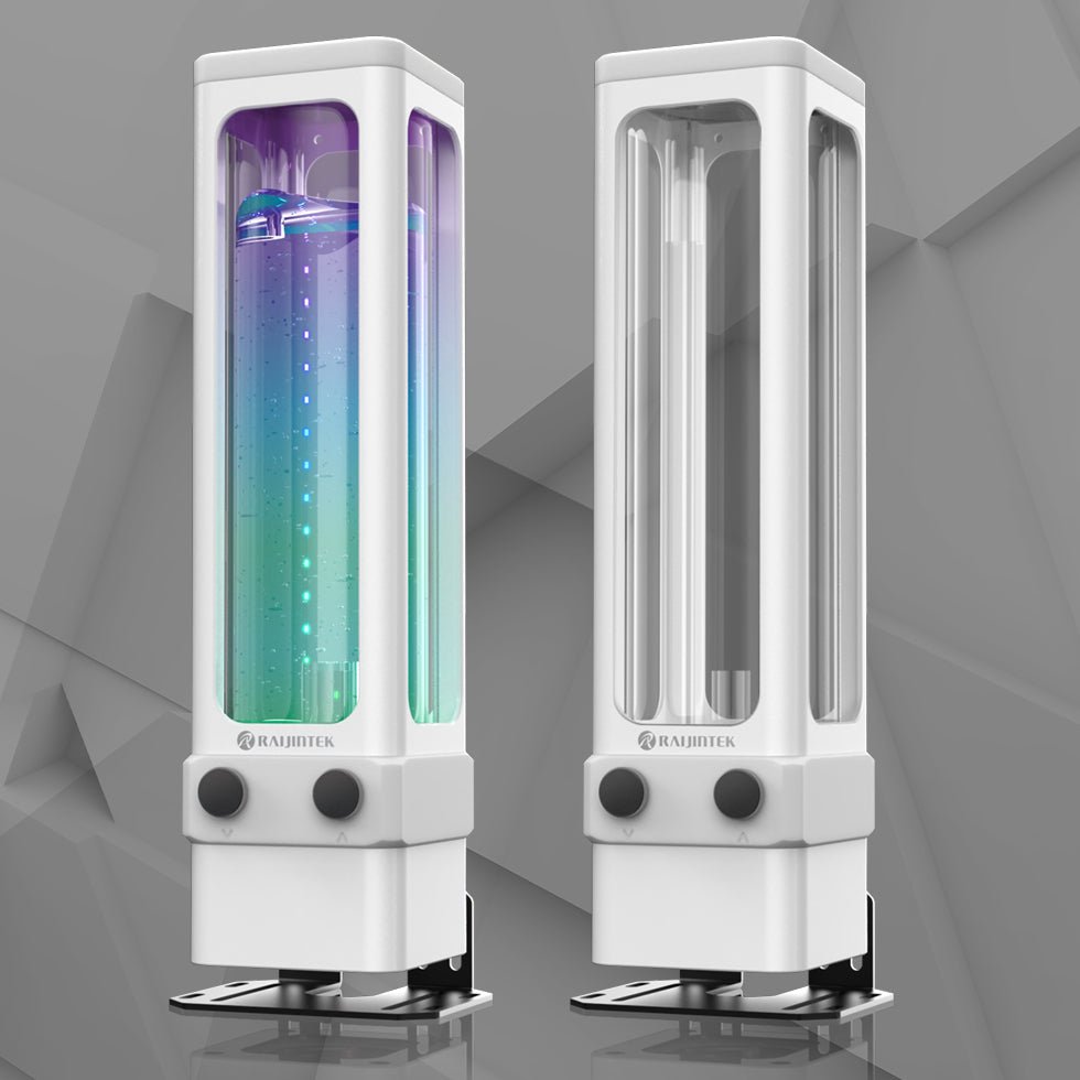 Raijintek Antila D5 EVO RBW Pump and Reservoir Combo - White - Ordinary Cooling Gear