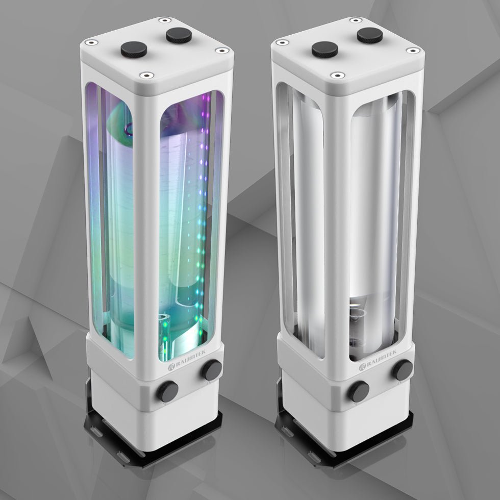 Raijintek Antila D5 EVO RBW Pump and Reservoir Combo - White - Ordinary Cooling Gear