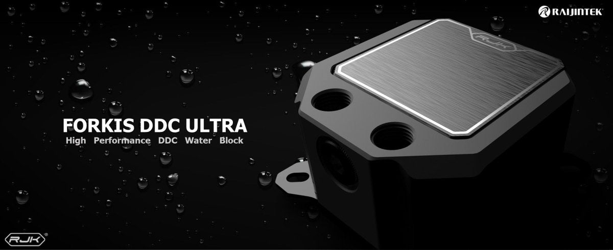 Raijintek Forkis DDC Ultra CPU Waterblock - AMD & Intel