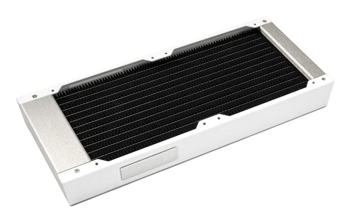 Watercool Heatkiller Radiator Copper 240-S White (240 x 30mm) - Ordinary Cooling Gear