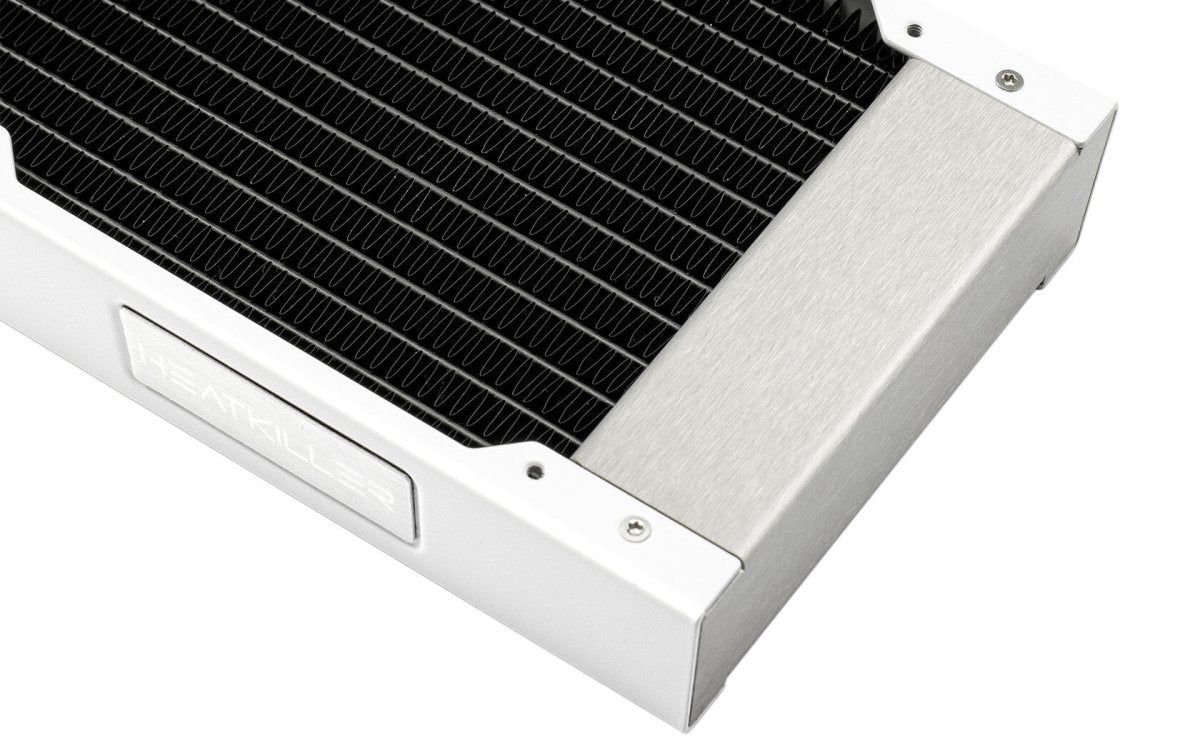 Watercool Heatkiller Radiator Copper 240-S White (240 x 30mm) - Ordinary Cooling Gear