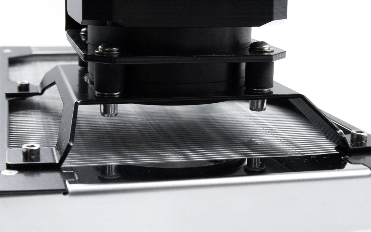Watercool HEATKILLER® Tube - Stand for fan mounting (120mm fans) - Ordinary Cooling Gear