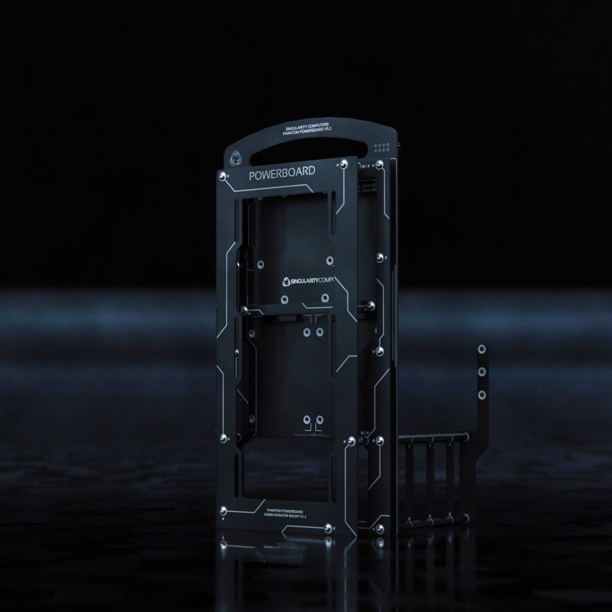 Singularity Computers Phantom ITX/DTX Case - Ordinary Cooling Gear