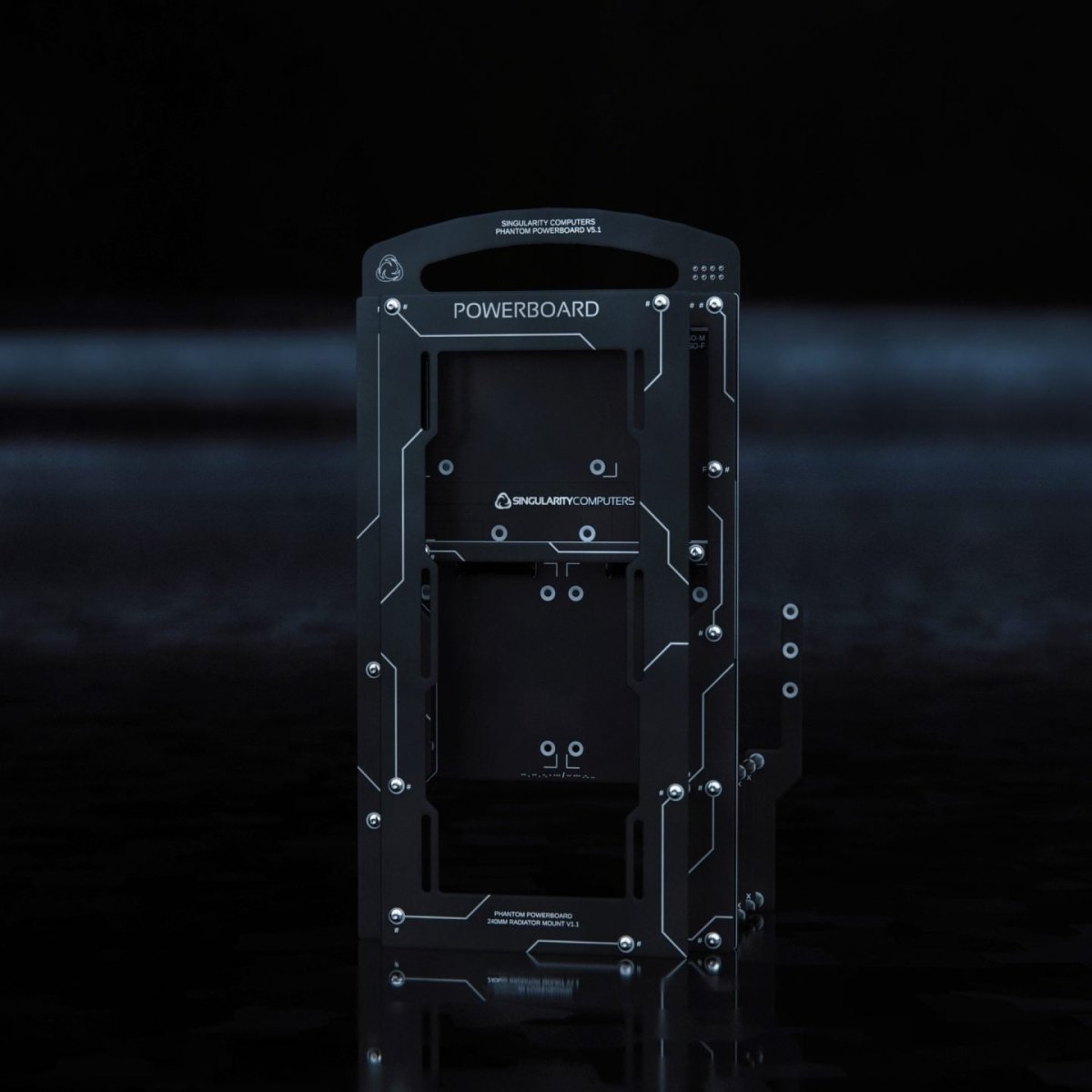 Singularity Computers Phantom ITX/DTX Case - Ordinary Cooling Gear