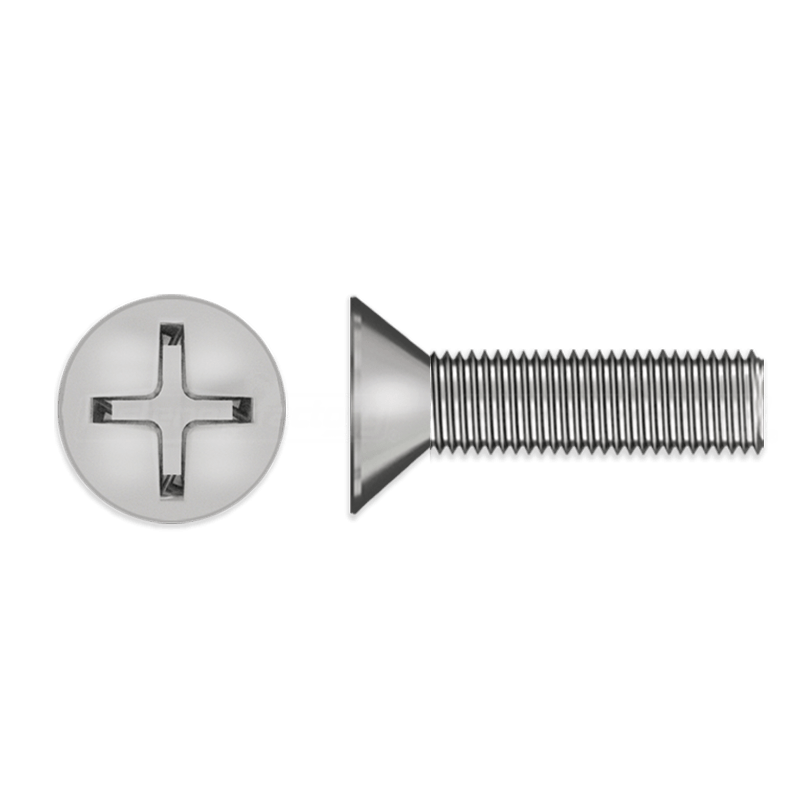 Stainless Steel M3 x 35mm Countersunk Screws - Radiator Screws (4 pcs) - Ordinary Cooling Gear