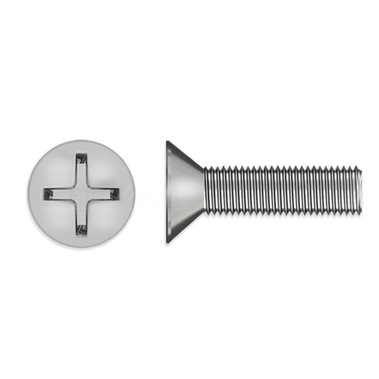 Stainless Steel M3 x 35mm Countersunk Screws - Radiator Screws (4 pcs) - Ordinary Cooling Gear