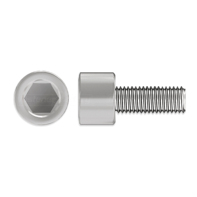 M4x12mm - Hex Head Screws Stainless Steel 316 Grade for Heatkiller Tubes - 4 pcs